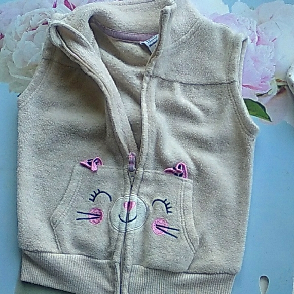 Baby Outfit Cheetah Print shorts with sequins / and kitty vest Also Bow Hat - Picture 6 of 6